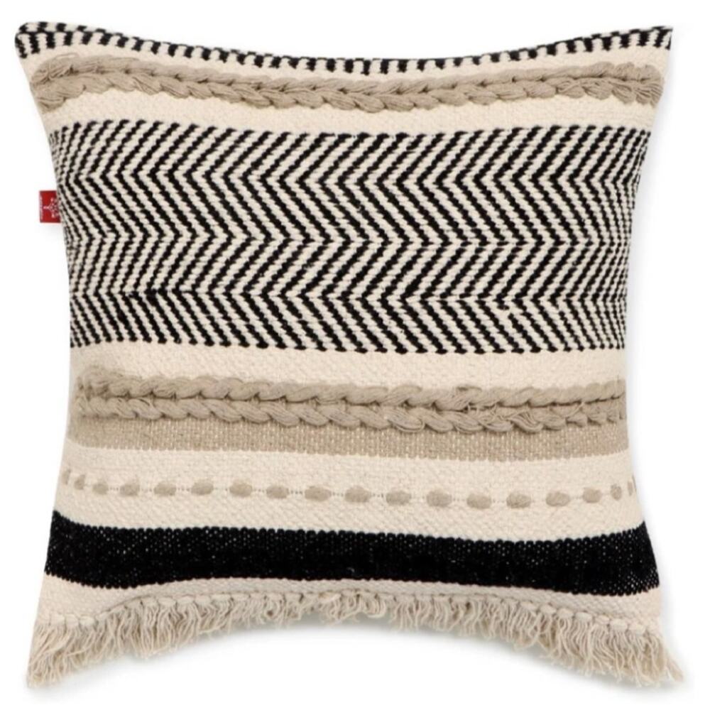 REDEARTH · Handmade Boho Throw Pillow Covers - Bohemian Chic Farmhouse Style - A - Picture 4 of 5